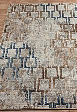 Ковёр MATRIX D591-CREAM-BLUE