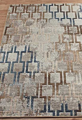 Ковёр MATRIX D591-CREAM-BLUE