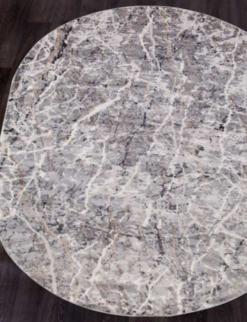 Турецкий ковер EFES-G507A-WHITE-D-VIZON-OVAL