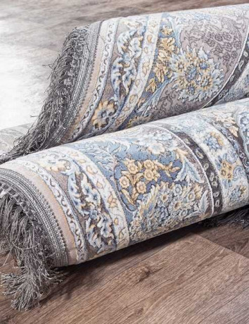 Иранский ковер FARSI 1200 G252-LIGHT-GRAY-DAIRE