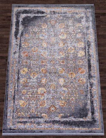 Турецкий ковер QUARES-31464-975-GREY-GOLD-STAN