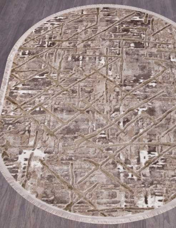 Турецкий ковер REGINA-O0280-040-GREEN-OVAL