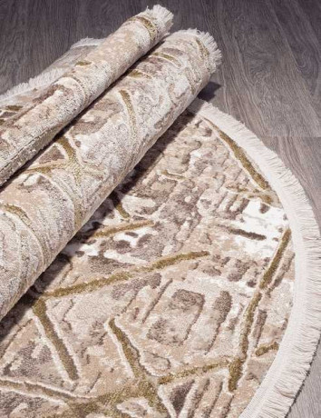 Турецкий ковер REGINA-O0280-040-GREEN-OVAL