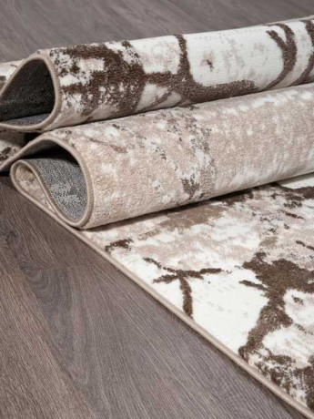 Турецкий ковер VALENTINO-M006A-VIZON-SHRINK-BROWN-HEATSET-STAN