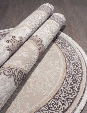 Ковёр MOROCCO-D764-PURPLE-OVAL