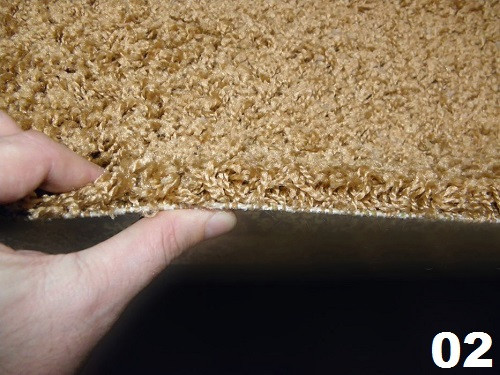 Ковролин бытовой "Шагги Белый"