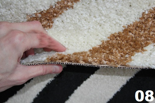 Ковролин бытовой "Шагги Белый"