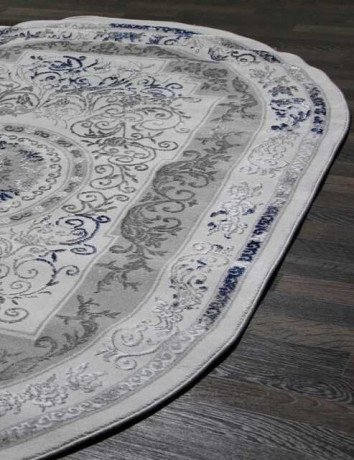 Турецкий ковер PACHA-07823G-POLY-C-GRI-POLY-C-OVAL