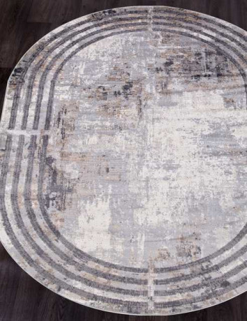 Турецкий ковер EFES-G510A-WHITE-D-VIZON-OVAL