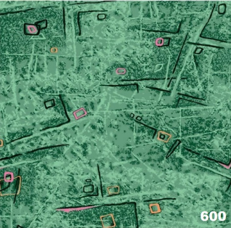 Палас ''Ритм Коричневый''