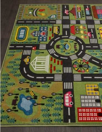 Ковёр RIO C070-GREEN-STAN