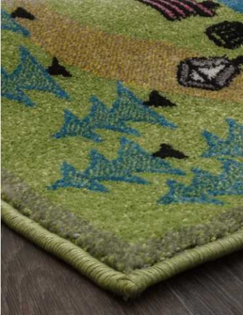 Ковёр RIO C070-GREEN-STAN