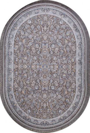 Иранский ковер FARSI 1200 FARSI-1200-G256-GRAY-OVAL