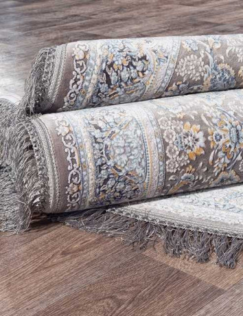 Иранский ковер FARSI 1200 FARSI-1200-G256-GRAY-OVAL