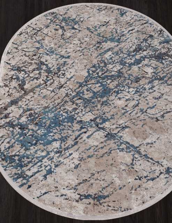 Ковёр MOROCCO-D850-BLUE-OVAL