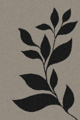 Прямоугольный ковер PLATINUM T647 GRAY-BLACK