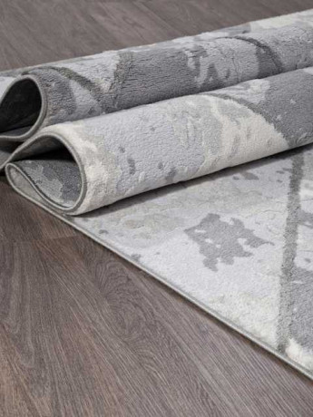 Турецкий ковер VALENTINO-M011A-D-GREY-SHRINK-D-GREY-STAN