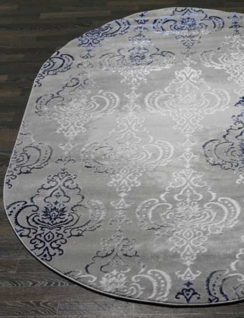Турецкий ковер PACHA-07824G-POLY-C-GRI-POLY-C-OVAL