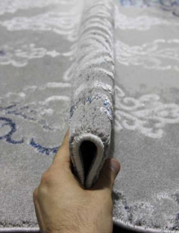 Турецкий ковер PACHA-07824G-POLY-C-GRI-POLY-C-OVAL