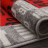 Ковёр RIO C081-GRAY-RED-STAN