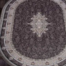 Иранский ковер FARSI 1200 G247-DARK-GRAY-OVAL