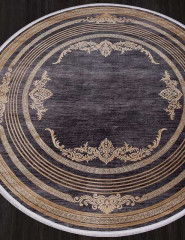 Турецкий ковер MILANO-21071Y-D-GREY-L-YELLOW-DAIRE