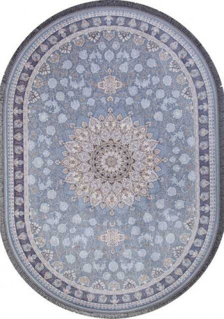 Иранский ковер FARSI 1200 G253-PALE-BLUE-OVAL