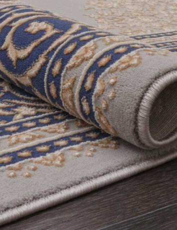 Турецкий ковер QATAR-33030-035-NAVY-STAN