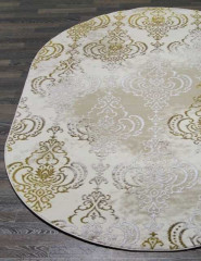 Турецкий ковер PACHA-07824Y-POLY-C-BEJ-POLY-C-OVAL