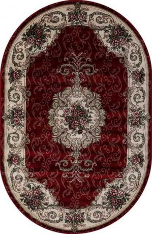 Ковёр COLIZEY-D467-RED-OVAL