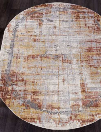 Турецкий ковер OPERA-5027G-RUST-OVAL