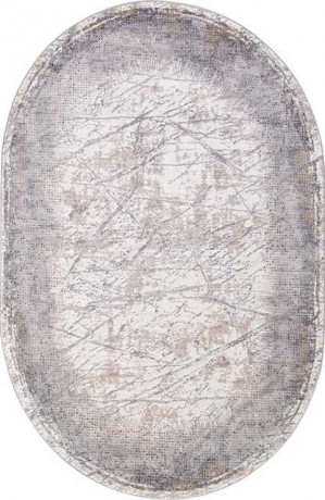 Турецкий ковер MODA-9804-ACIK-GRI-OVAL