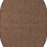 Ковёр VEGAS-S115-BROWN-OVAL