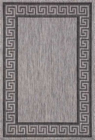 Ковёр VEGAS-S002-GRAY-BLACK-STAN