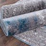 Турецкий ковер SATINE-S122A-KOYU-GREY-COKEN-BLUE-OVAL
