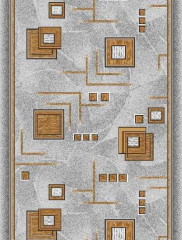 Дорожка паласная ''Кубик Серый''