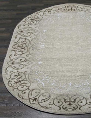 Турецкий ковер PACHA-07829B-POLY-C-BEJ-POLY-C-OVAL