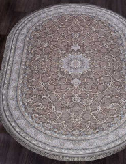 Иранский ковер FARSI 1200 G254-GRAY-OVAL