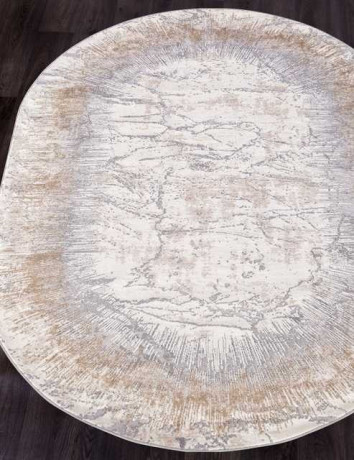 Турецкий ковер MODA-9805-ACIK-GRI-OVAL