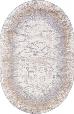 Турецкий ковер MODA-9805-ACIK-GRI-OVAL