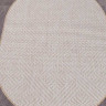 Ковёр VEGAS-S115-CREAM-OVAL