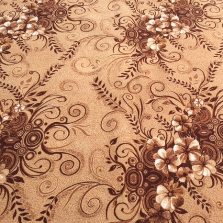 Палас ''Букет этюд Коричневый''