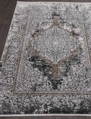 Турецкий ковер VISKONTI-30576A_BH3_77-CREAM-BLACK-STAN