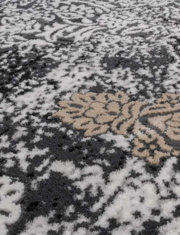 Турецкий ковер VISKONTI-30576A_BH3_77-CREAM-BLACK-STAN