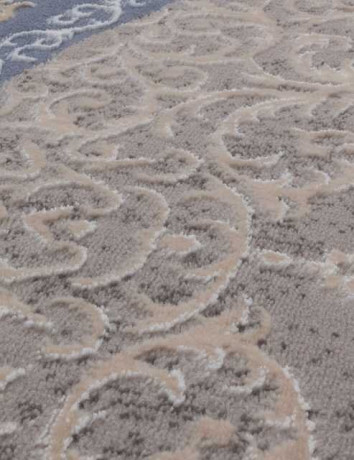 Турецкий ковер QATAR-33031-030-BLUE-OVAL