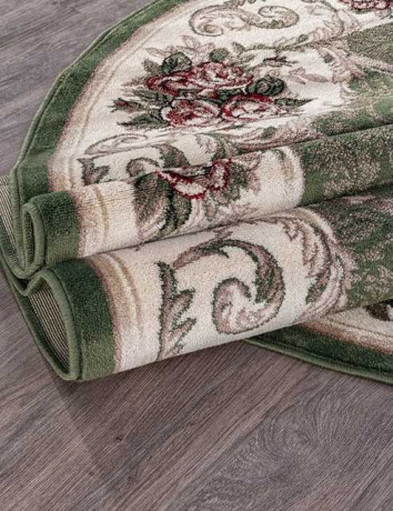 Ковёр COLIZEY-D468-GREEN-OVAL