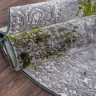 Турецкий ковер SATINE-S122A-KOYU-GREY-COKEN-GREEN-OVAL