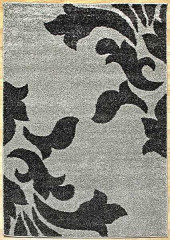 Прямоугольный ковер PLATINUM T620 GRAY-BLACK