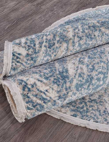 Ковёр MOROCCO-D854-BLUE-OVAL