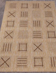 Ковёр VEGAS-S003-BEIGE-BROWN-STAN